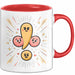 Interpunktions Enthusiast Tasse Geschenk Lustige Geschenkidee Spruch Für Grammatik Liebhaber Rot Trendation