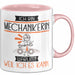 Mechanikerin Tasse Geschenk Ich Bin Mechanikerin Warum Weil Ich Es Kann Geschenkidee Geburtstag Rosa Trendation
