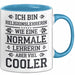 Religionslehrer Tasse Geschenk Lustige Geschenkidee Spruch Ich Bin Religionslehrerin Blau Trendation