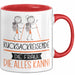 Rucksackreisende Geschenk Tasse Becher Die Frau Die Allen Kann Geschenkidee für eine Rucksackreisende Lustig Rot Trendation