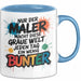 Maler Tasse Geschenk Der Maler macht die Welt bunter Geschenkidee Lustig Blau Trendation