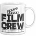 Film-Crew Tasse Geschenk Fime-Macher Geschenkidee Becher Weiß Trendation
