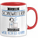 Songwriterin Tasse Geschenk Ich Bin Songwriterin Warum Weil Ich Es Kann Geschenkidee Geburtstag Rot Trendation