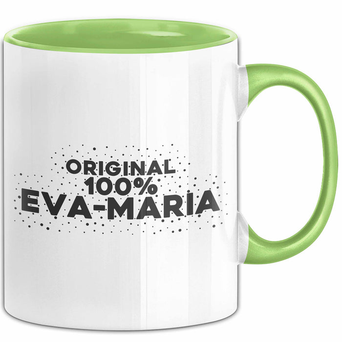 Eva-Maria Tasse Original 100% Eva-Maria Geschenk Grün Trendation