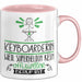 Keyboarderin Geschenk Tasse Lustiger Spruch Keyboarderin Weil Superheldin Kein Offizieller Beruf Ist Geschenkidee Rosa Trendation