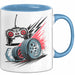 RC Car Fahrer Tasse Geschenkidee Fernsteuerungsauto Fan Geschenkidee Lustig Blau Trendation