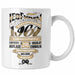 TRENDATION 60. Geburtstag Tasse Frau Mann Geschenk 60er Geschenkidee 60 Mutter Vater Weiß Trendation