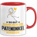 Patenonkel Geschenk Tasse So Gut Kann Nur Ein Patenonkel Aussehen Geschenkidee Kaffee-Becher Rot Trendation