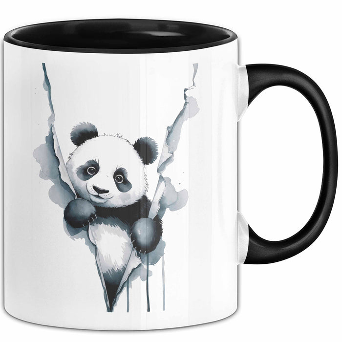 Panda Tierliebhaber Tasse Geschenk Lustige Geschenkidee Spruch Trendation