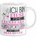 Hundesportlerin Tasse Geschenk Ich Bin Diese Eine Legendäre Hundesportlerin Von Der Alle Reden Geschenkidee Geburtstag Weihnachten Weiß Trendation