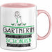 Gärtnerin Weil Es Keinen Schöneren Beruf Gibt Tasse Geschenk für Eine Gärtnerin Lustig Rosa Trendation