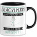 Slacklinerin Und Prinzessin Tasse Geschenk Für Eine Slacklinerin Geburtstag Was Ist Deine Superkraft Trendation