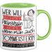 Tonmeisterin Tasse Geschenk Spruch Wer Will Schon Prinzessin Sein Wenn Man Auch Tonmeisterin Sein Kann Grün Trendation