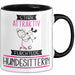 Hundesitterin Tasse Geschenk Becher Stark Attraktiv Furchtlos Hundesitterin Lustige Geschenkidee Trendation