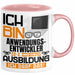 Anwendungsentwickler Ausbildung Tasse Geschenk Ich Bin Anwendungsentwickler In Der Ausbildung Ich Darf Das Geschenkidee Spruch Rosa Trendation
