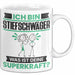 Stiefschwäger Tasse Geschenk für Stiefschwäger Geburtstag Lustiger Spruch Kaffee-Becher Was Ist Deine Superkraft Weiß Trendation