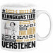 Klangkünstler Geschenk Tasse Lustige Geschenkdiee für einen Klangkünstler Geburtstag Ich Bin Klangkünstler Ich Kann Es Dir Erklären Aber Nicht Für Dich Verstehen Weiß Trendation