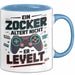 Gamer Geburtstag Tasse Geschenkidee Gamer Wird Nicht Älter Blau Trendation