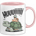 Schildkröte Tierliebhaber Tasse Geschenk Lustige Geschenkidee Spruch Schildkröte Und Schnecke Rosa Trendation