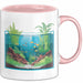 Aquascaper Tasse Geschenkidee für Unterwasser Garten Fan Rosa Trendation