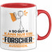 Forscher Geschenk Tasse So Gut Kann Nur Ein Forscher Aussehen Geschenkidee Kaffee-Becher Rot Trendation