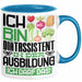 Diätassistent Ausbildung Tasse Geschenk Ich Bin Diätassistent In Der Ausbildung Ich Darf Das Geschenkidee Spruch Blau Trendation