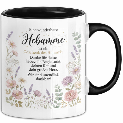 Hebamme Tasse Geschenk Eine Wunderbare Hebamme Ist Ein Geschenk Des Himmels Geschenkidee Geburtstag Hebamme Trendation