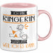 Ringerin Tasse Geschenk Ich Bin Ringerin Warum Weil Ich Es Kann Geschenkidee Geburtstag Rosa Trendation