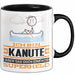 Kanute Geschenk Tasse Ich Bin Kanute Aber Sag Doch Einfach Superheld Lustige Geschenkdiee für Kanute Kaffee-Becher Schwarz Trendation