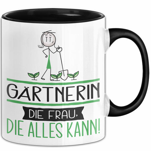 Gärtnerin Geschenk Tasse Becher Die Frau Die Allen Kann Geschenkidee für eine Gärtnerin Lustig Trendation