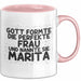 Marita Tasse Gott Formte Die Perfekte Frau Und Nannte Sie Marita Geschenk Rosa Trendation