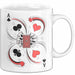 Kartenspiel Spieler Tasse Geschenk Lustige Geschenkidee Spruch Für Karten Meister Weiß Trendation