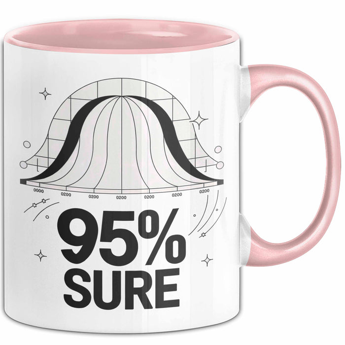 Statistiker Tasse Geschenk Lustige Geschenkidee Spruch Für Wahrscheinlichkeits Denker Rosa Trendation