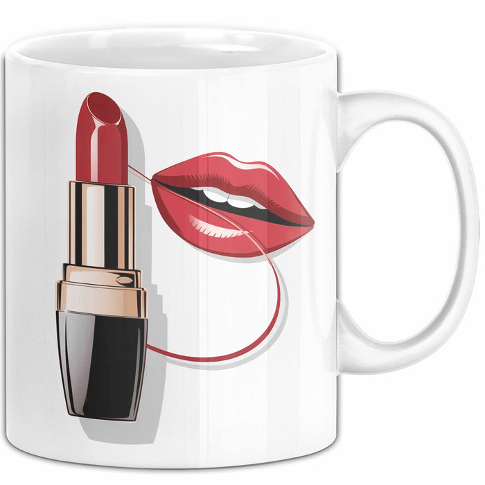 Make up Artist Tasse Geschenkidee für Schminke Kreateur Weiß Trendation