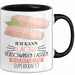 Lachs-Liebhaber Tasse Geschenk Ich Kann Lachs Verschwinden Lassen Was Ist Deine Superkraft Becher Geschenkidee Lachs Kaffee-Becher Trendation