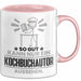 Kochbuchautor Geschenk Tasse So Gut Kann Nur Ein Kochbuchautor Aussehen Geschenkidee Kaffee-Becher Rosa Trendation