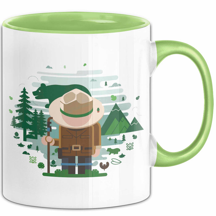 Park Ranger Tasse Geschenk Lustige Geschenkidee Spruch Für Natur Schützer Grün Trendation