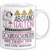 Sounddesignerin Tasse Geschenk Lustig Abstand Halten Hochleistungs-Sounddesignerin Mit Drang Zur Perfektion Bei Der Arbeit Weiß Trendation