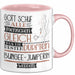 Bungee-Jumperin Geschenk Becher Tasse Gott Schuf Alle Menschen Gleich Nur Die Besten Durfeten Bungee-Jumperin Werden Geschenkidee Lustig Rosa Trendation