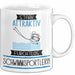 Schwimmsportlerin Tasse Geschenk Becher Stark Attraktiv Furchtlos Schwimmsportlerin Lustige Geschenkidee Weiß Trendation
