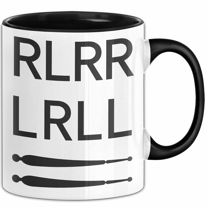 Schlagzeugspieler Schlagzeuger Schlagzeug Tasse Geschenk Lustige Geschenkidee Spruch Rlrr Lrll Trendation