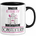 Songtexterin Tasse Geschenk Becher Stark Attraktiv Furchtlos Songtexterin Lustige Geschenkidee Trendation