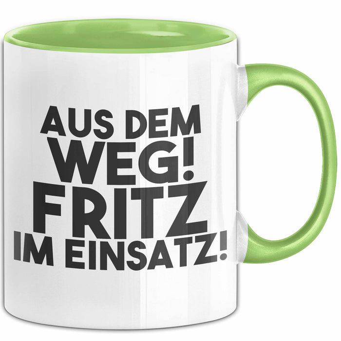 Fritz Tasse Aus Dem Weg! Fritz Im Einsatz! Geschenk