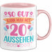 20er Geburtstag Tasse Geschenk Frauen So Gut Kann Man Mit 20 Aussehen Geschenkidee Geburtstag Rosa Trendation