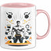 Fitnesstrainer Tasse Geschenk Lustige Geschenkidee Spruch Für Fitness Motivatoren Rosa Trendation
