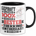 Trekking-Enthusiast Geschenk Lustiger Spruch für Trekking-Enthusiast Geschenkidee Bester Trekking-Enthusiast Der Welt Schwarz Trendation