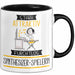 Synthesizer-Spielerin Tasse Geschenk Becher Stark Attraktiv Furchtlos Synthesizer-Spielerin Lustige Geschenkidee Trendation