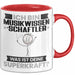 Musikwissenschaftler Tasse Geschenk für Musikwissenschaftler Geburtstag Lustiger Spruch Kaffee-Becher Was Ist Deine Superkraft Rot Trendation