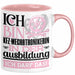 Kfz-Mechatronikerin Ausbildung Start Geschenk Tasse Ich Bin Kfz-Mechatronikerin In Der Ausbildung Ich Darf Das Kaffee-Becher Geschenkidee Rosa Trendation