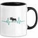 Skandinavischer Elch Tasse Geschenk Lustige Geschenkidee Schwarz Trendation